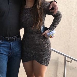 Real Love Glitter Homecoming dress (windsor)